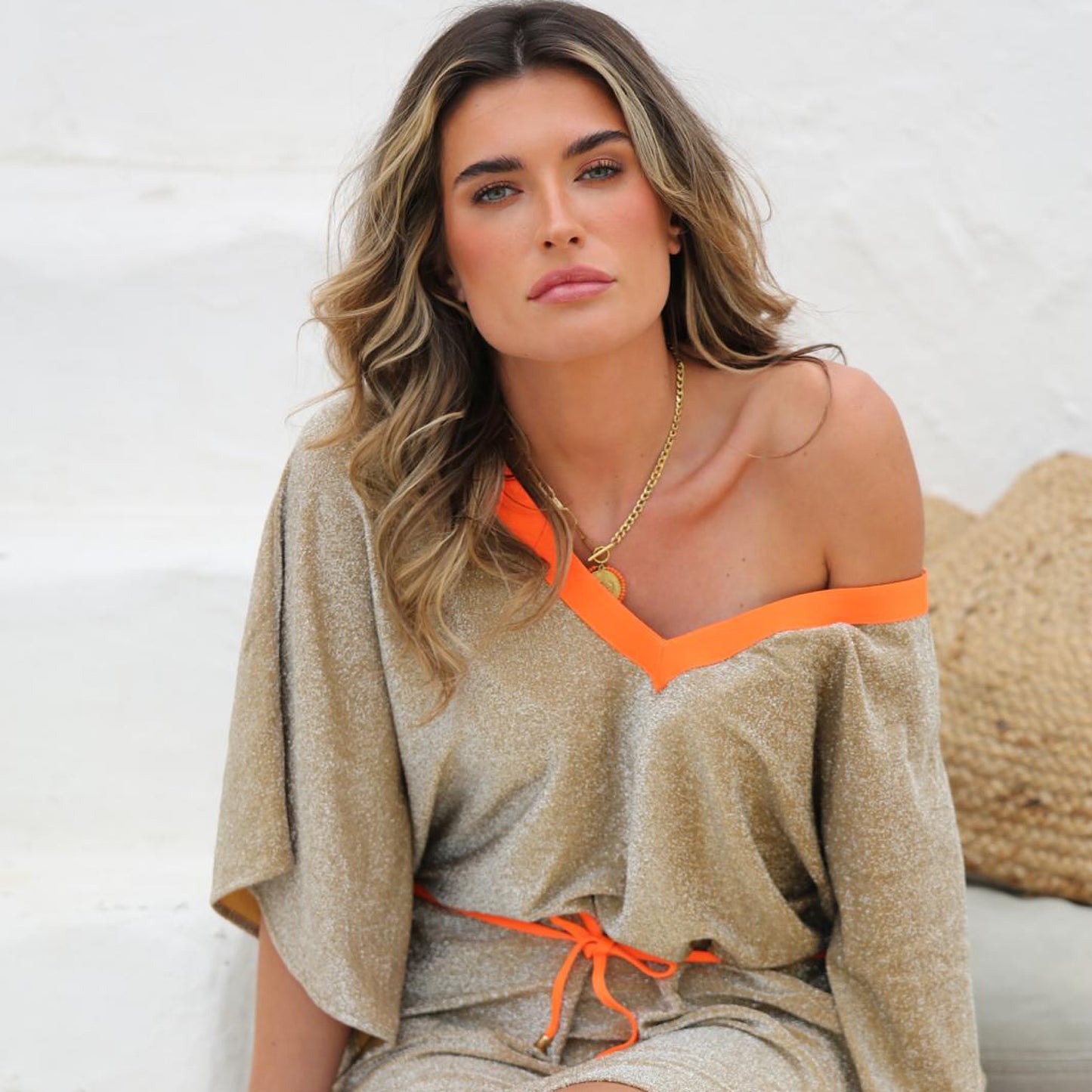 INFERNO FLAME KAFTAN GOLD
