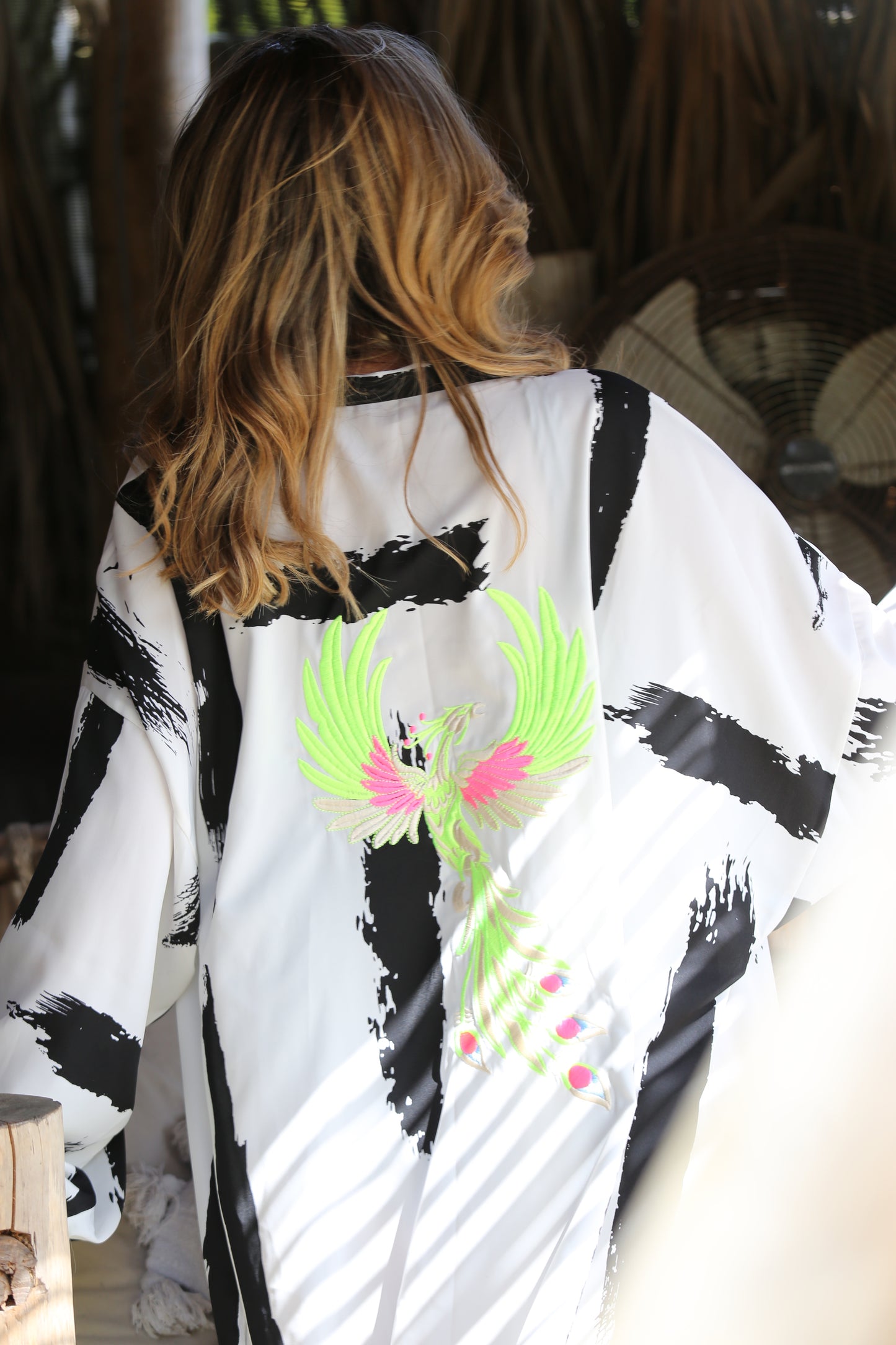 WINGS OF HOPE AZTEC KIMONO