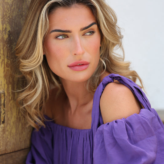 PHOENIX WHISPER DRESS PURPLE