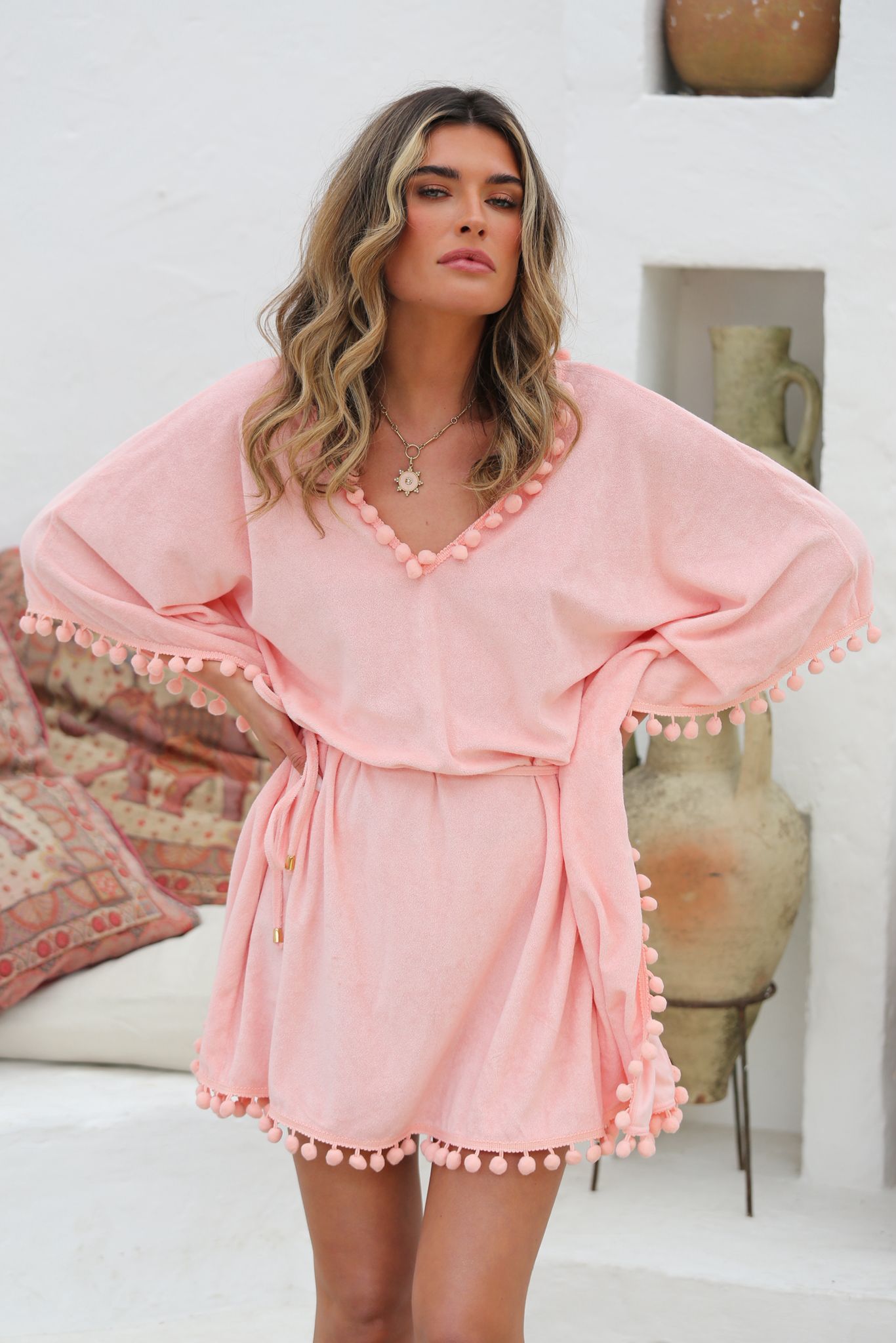 PINK ANGEL DRESS SHORT